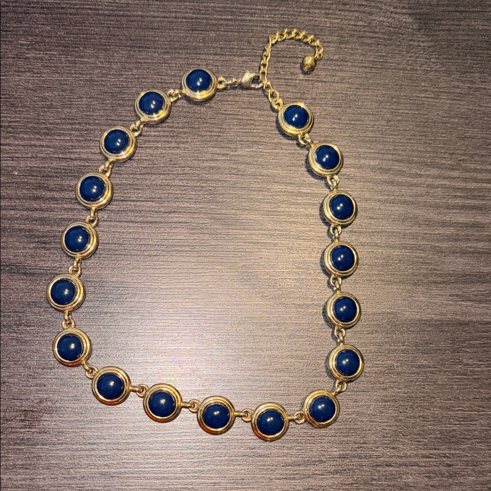 Napier Necklace with Blue Stones
